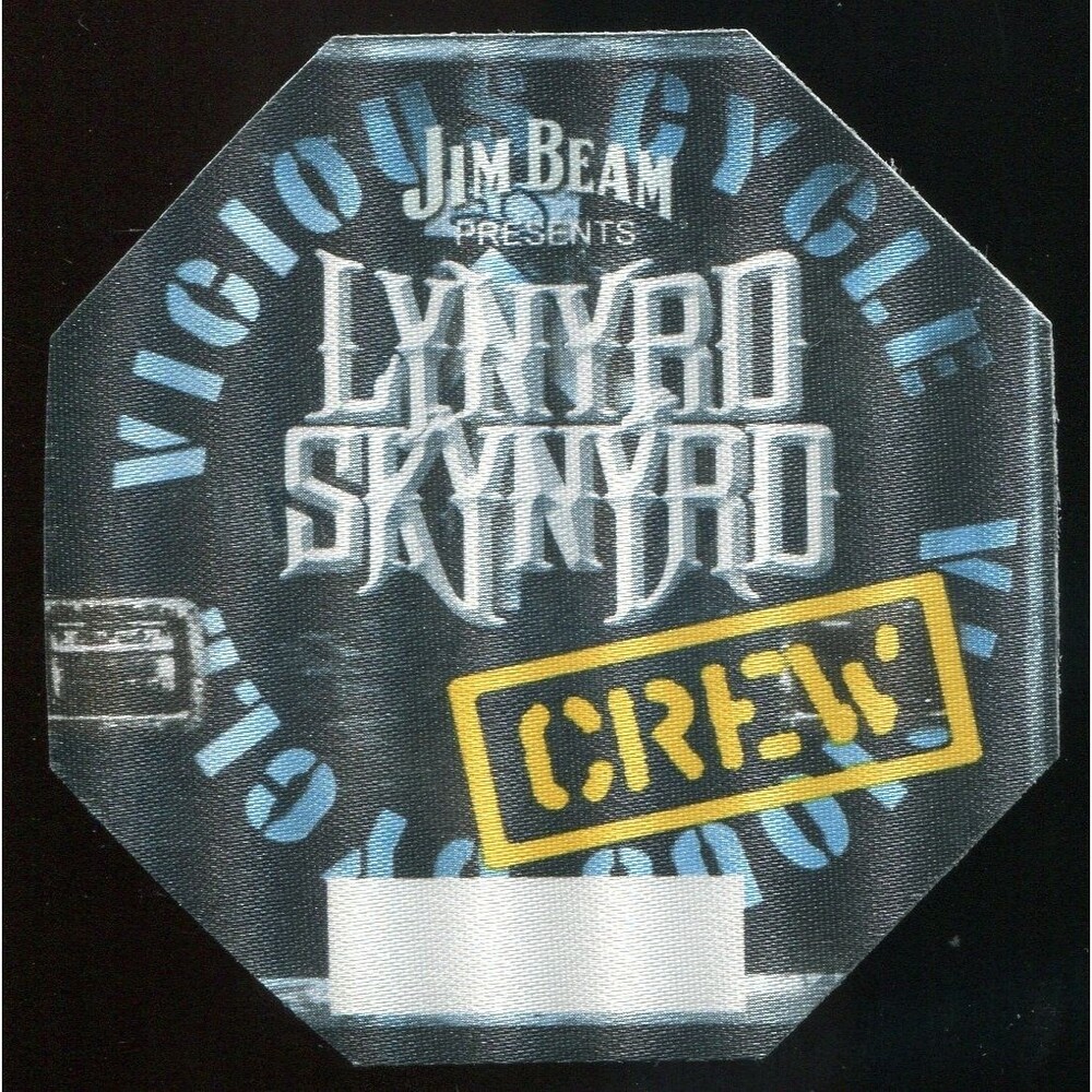 Vintage 2003 Lynyrd Skynyrd Concert Backstage Pass Crew